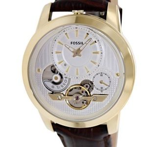 GRANT TWIST BROWN LEATHER WATCH ME1127